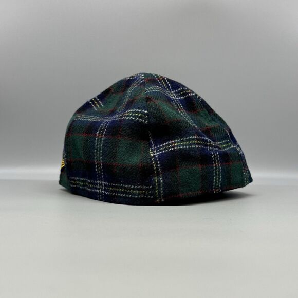 New Era 59Fifty Harry Potter Hogwarts Plaid Fitted Cap Size 7 1/2 New Green Wool - Picture 4 of 9